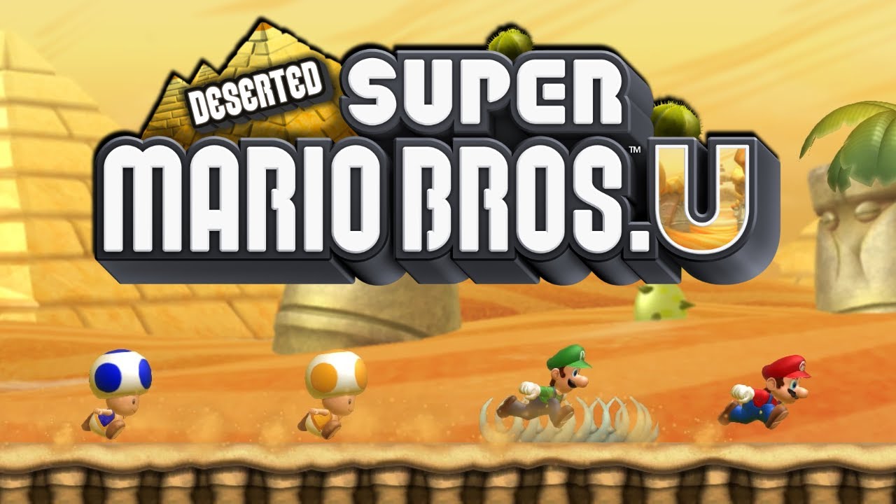 Deserted Super Mario Bros. U - Full Game 100% Walkthrough