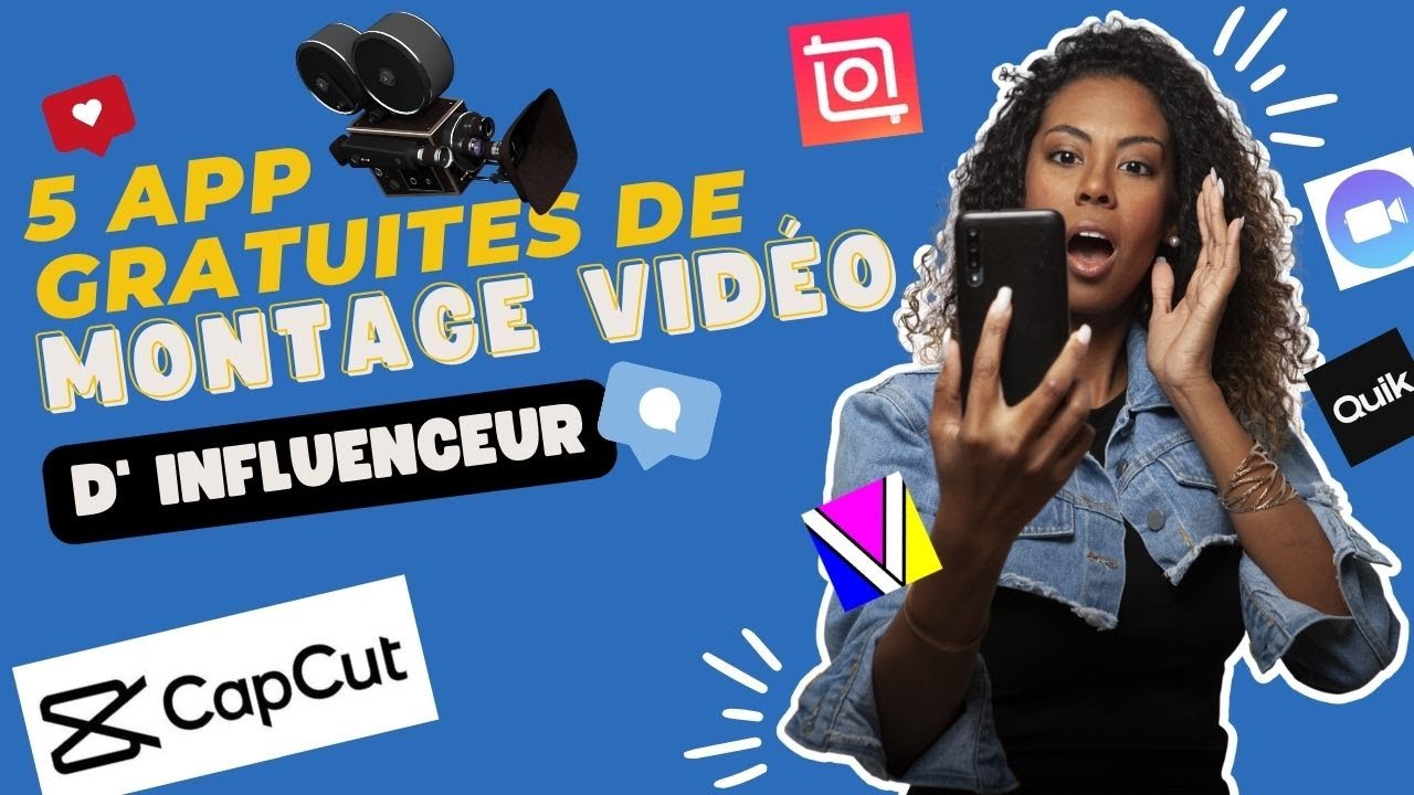 🔥 TOP 5 des App de MONTAGE VIDÉO GRATUITES