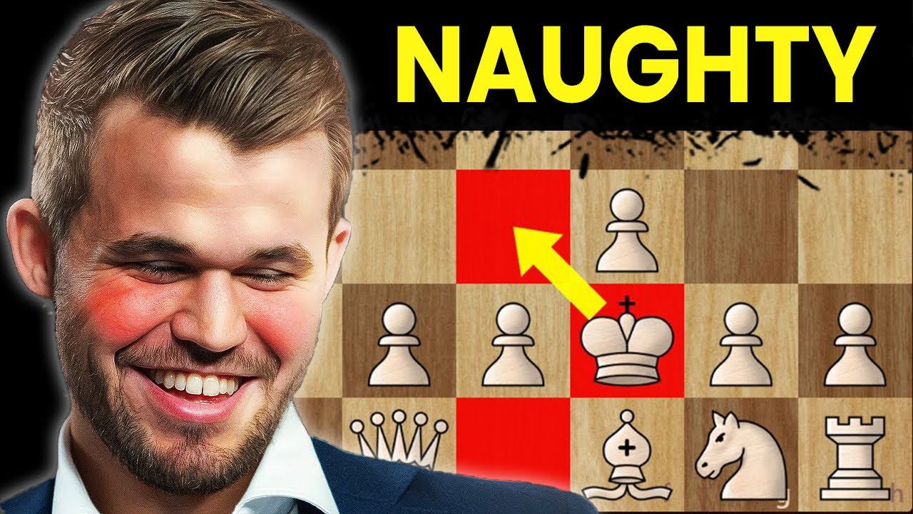 WHAT! Magnus Brings out his King on Move 3 | Incredible Chess Games, Moves, Tactics & Gambits