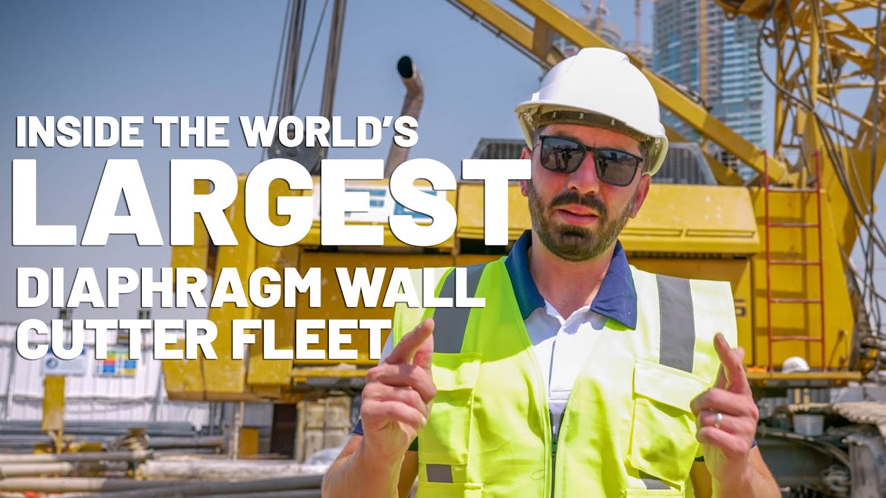 Inside the World&rsquo;s Largest Diaphragm Wall Fleet
