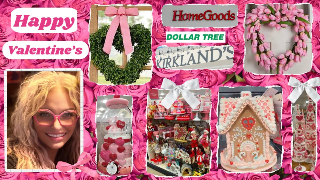 💖ДЕНЬ СВЯТОГО ВАЛЕНТИНА💖Огромное видео о покупках в Homegoods, Kirklands и DollarTree💗Вдохновение...