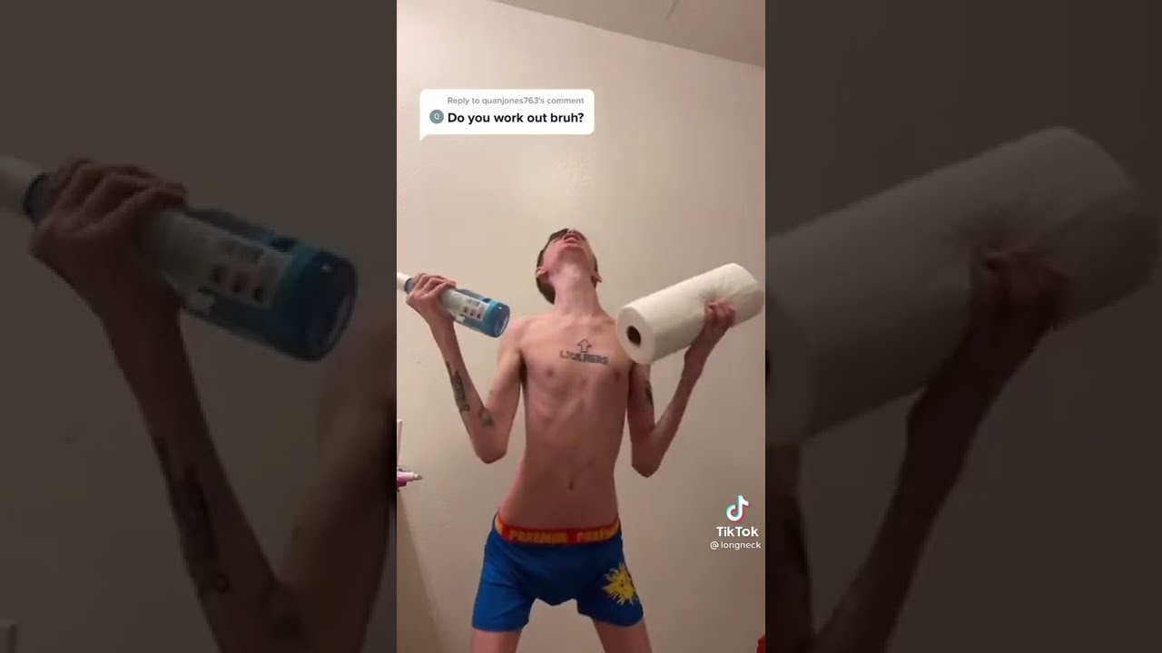LongNeck working out  Comedy TikTok Challenge