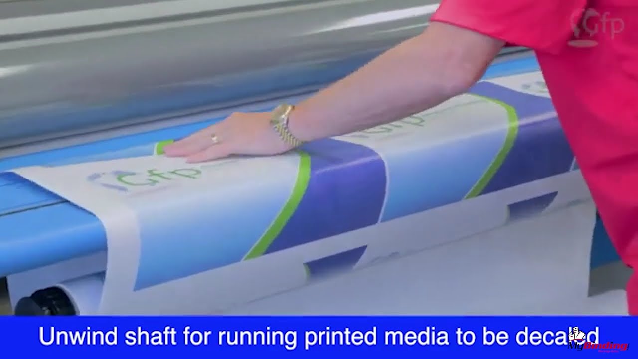 GFP 865DH-3R 65 Dual Heat Wide Format Laminator Deature Video