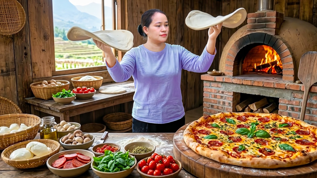 オーブンなし簡単ピザ🍕娘が大好きなソーセージピザ✨