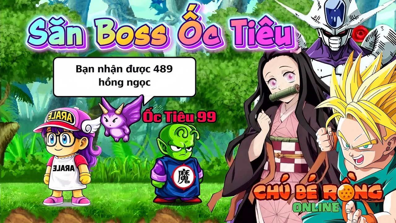 Ngọc Rồng Online - Sự Kiện Săn Boss Ốc Ti&ecirc;u | Ch&uacute;c Mừng Sinh Nhật MT Gaming 