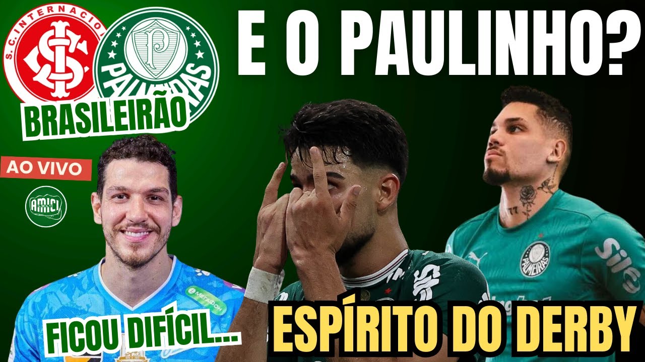 PALMEIRAS APRENDE COMO SE JOGA O DERBY | E O PAULINHO? VAI VOLTAR? | NINO FICOU DIFÍCIL