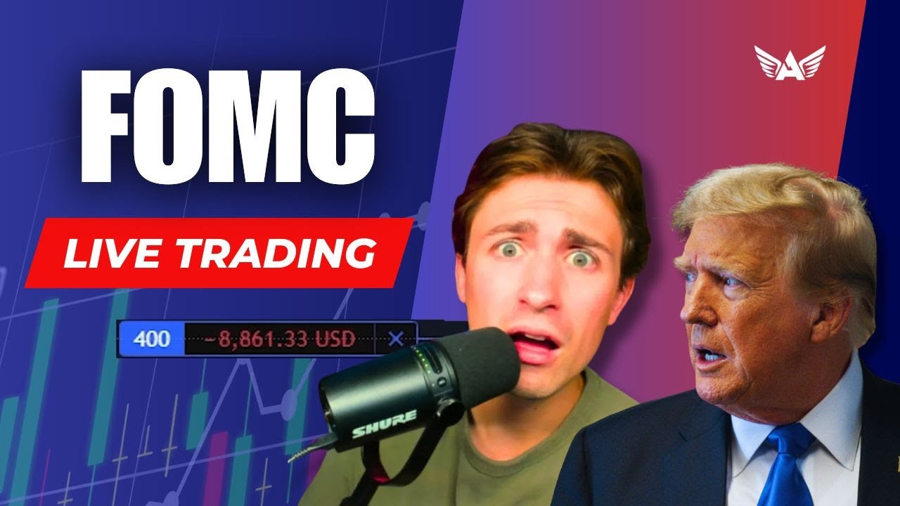 Live Trading FOMC GOLD, USD, SPX500 & More!