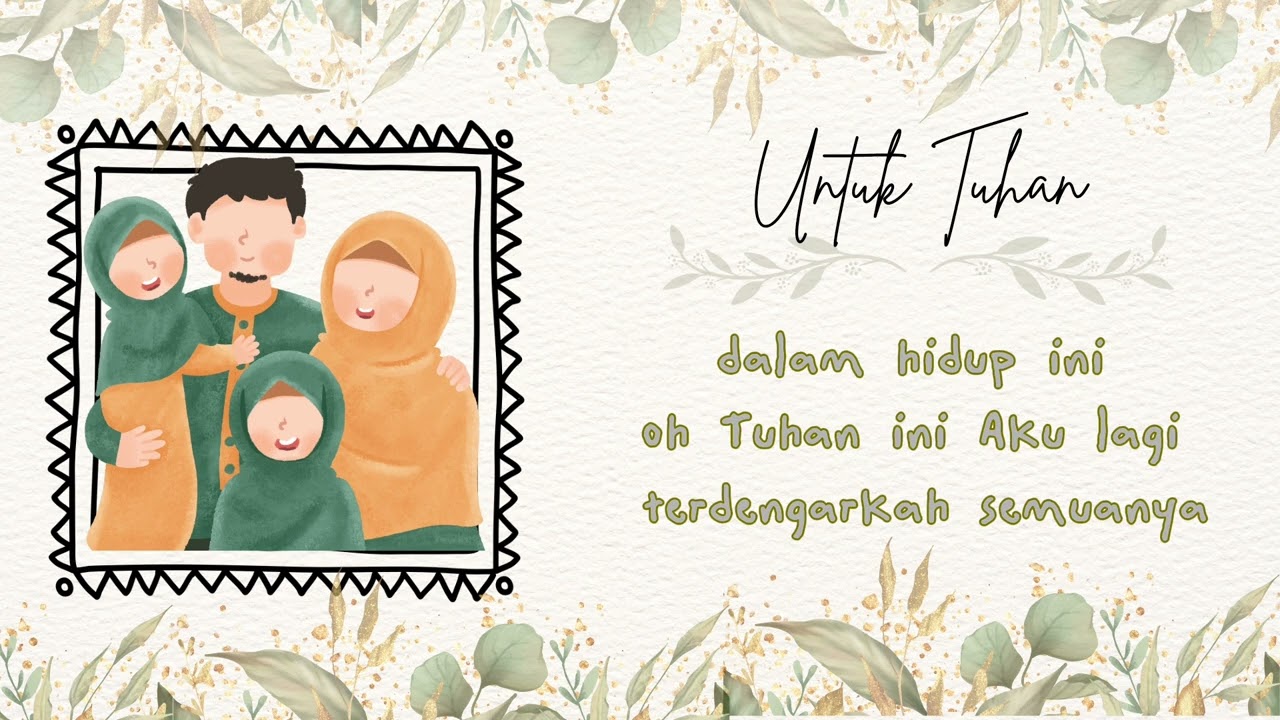 Untuk Tuhan ( Lyric Music) - Naura