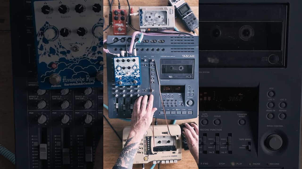 Workflow with Tape Loops #music #chill #tape #tapeloop #ambientmusic #lofimusic #musicproducer