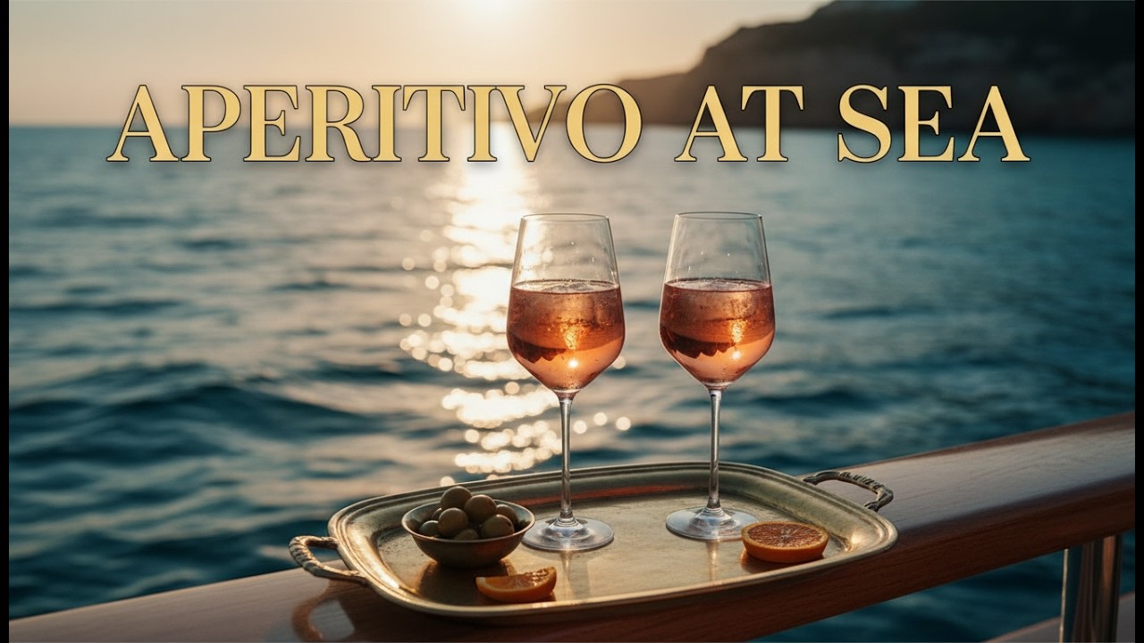 Aperitivo at Sea 🍷🌊 - Relaxing Lounge Music
