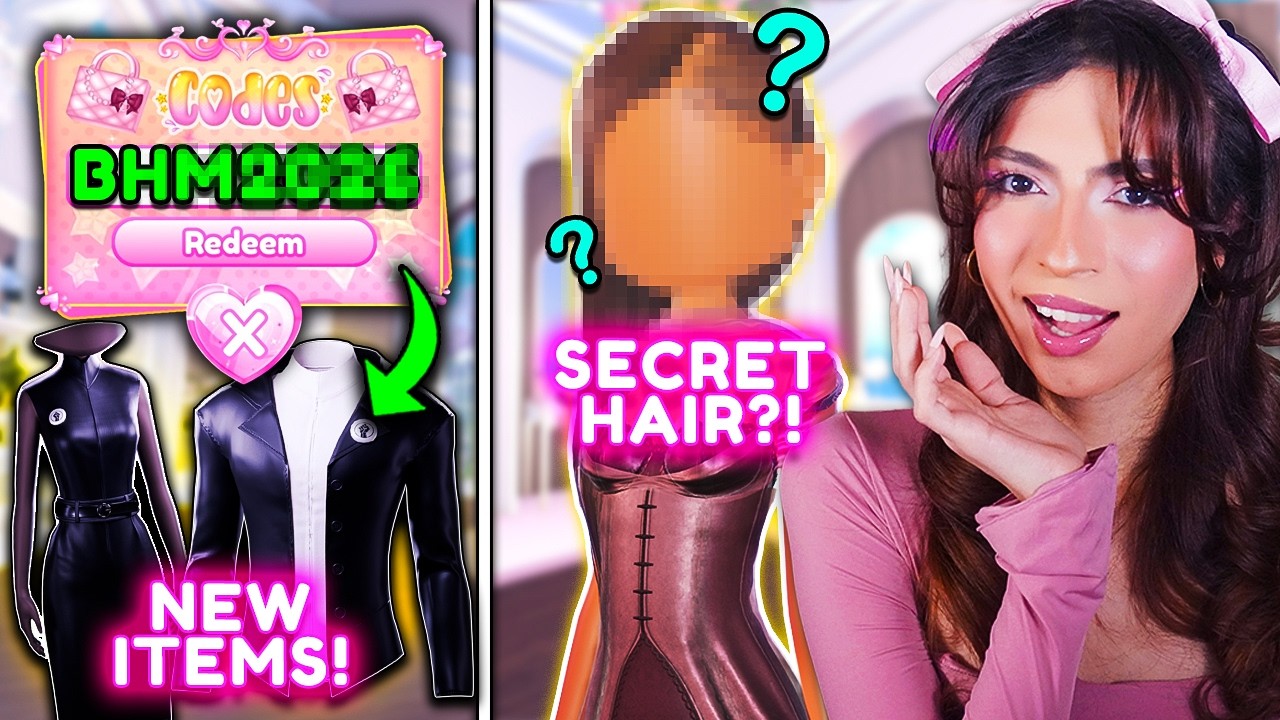 How to UNLOCK *ALL NEW ITEMS* + SECRETS in the Black History Month UPDATE in Dress to Impress!!