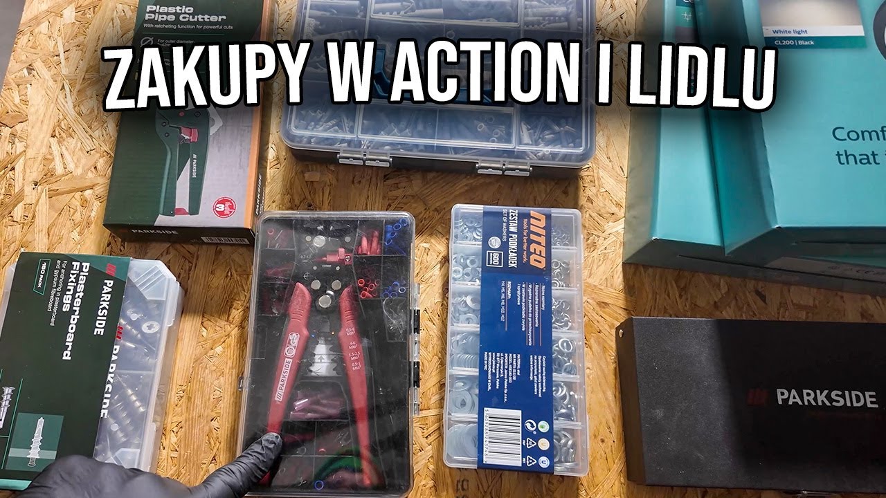 Co kupiłem w Action, Lidlu i Biedronce? Zakupy narzędzi.