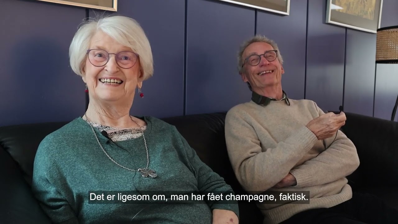 Vivi og Søren synger i lungekor