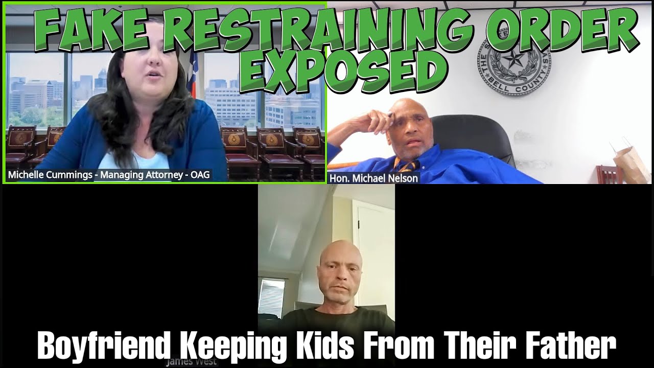 РАСКРЫТ ПОДДЕЛЬНЫЙ ЗАПРЕТИТЕЛЬНЫЙ СУДЕБНЫЙ ПРИКАЗ — Бойфренд удерживает детей от их отца