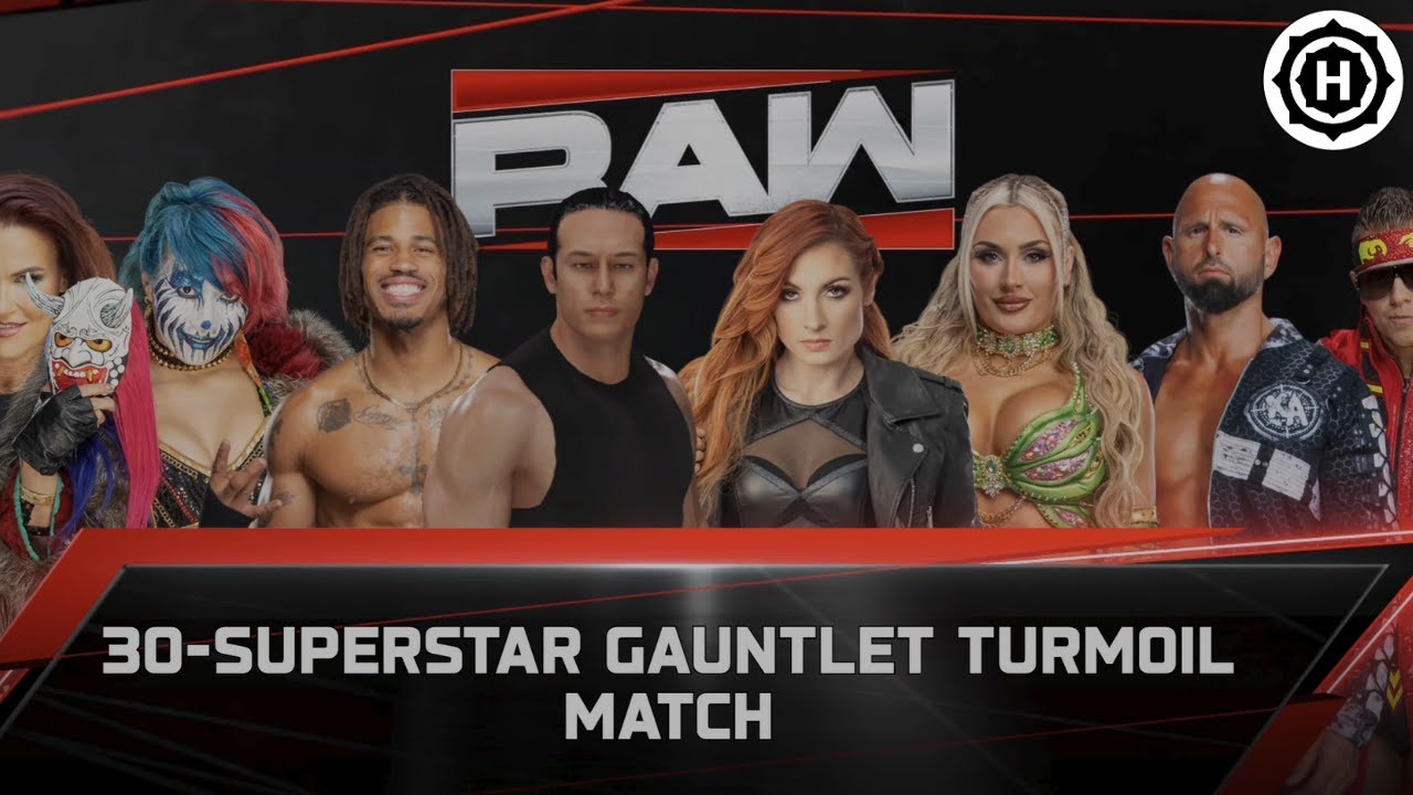 30 - SUPERSTAR GAUNTLET TOURMOIL MATCH | WWE