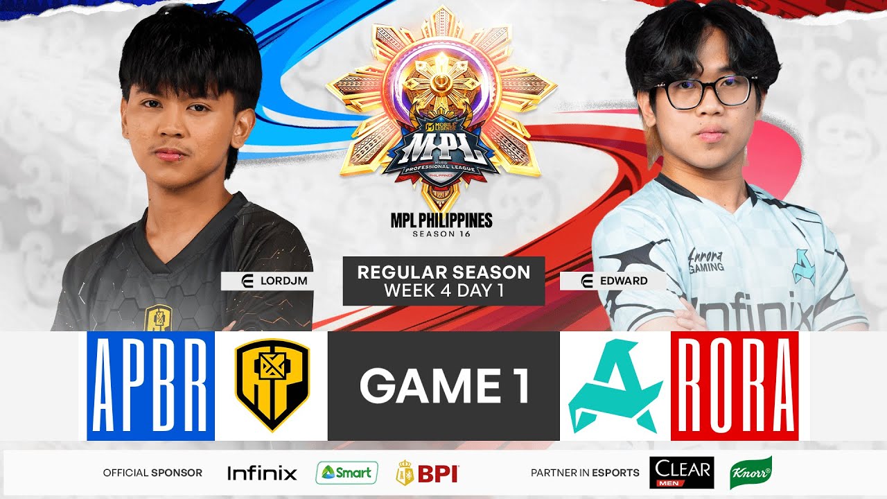 MPL PH S16 - W4D1 - APBR VS RORA GAME 1
