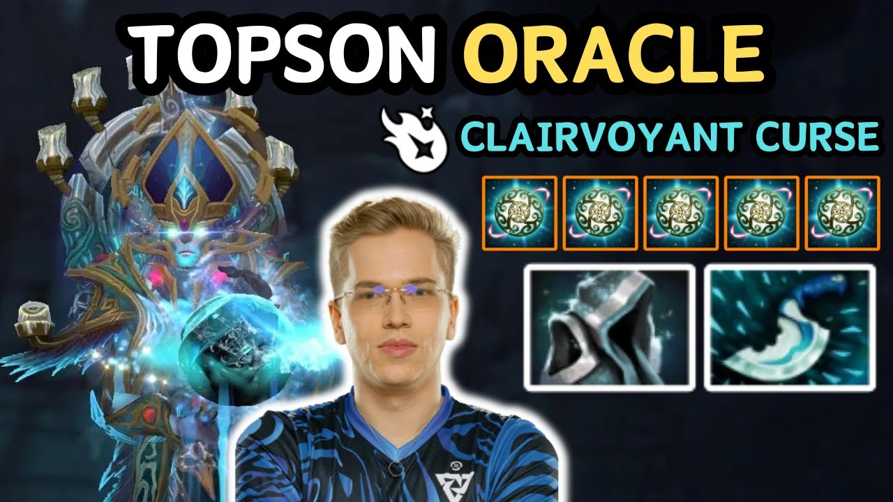 🔥 7.36 ORACLE CLAIRVOYANT CURSE Midlane Highlights 🔥 10400 AVG MMR EZ Game Godson - Dota 2