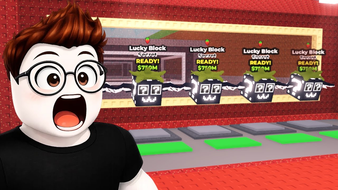 Sammy spawnt STRAWBERRY Base mit SECRET Lucky Blöcken 😱 (Roblox Steal a Brainrot)