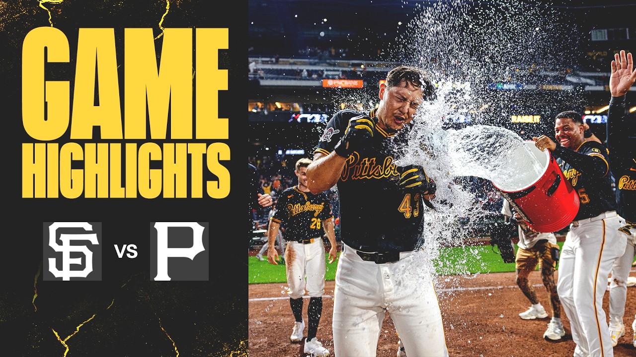 Pirates Walk It Off, Bats Were HOT | Giants vs. Pirates Highlights (9/1/26)