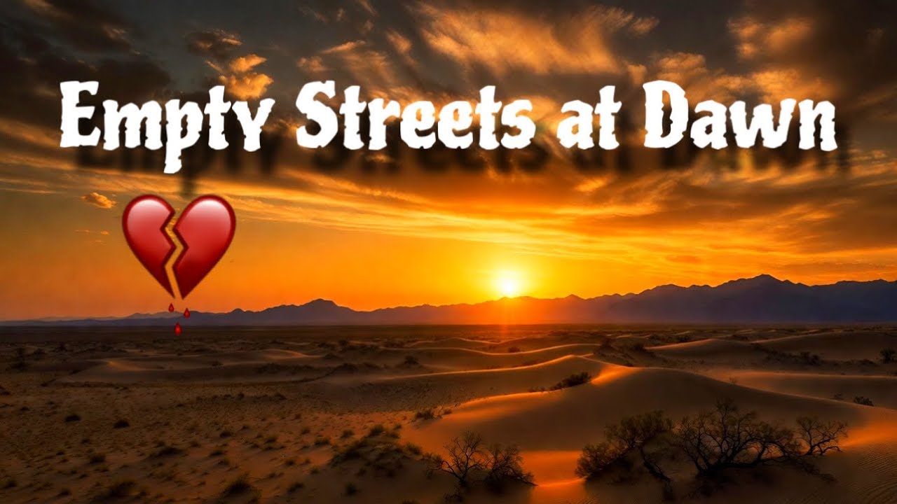 Empty Streets at Dawn / Sad English Song 🌙 | Late Night Heartbreak Music