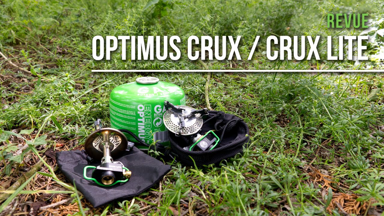 Réchauds Optimus Crux / Crux Lite - Comparatif