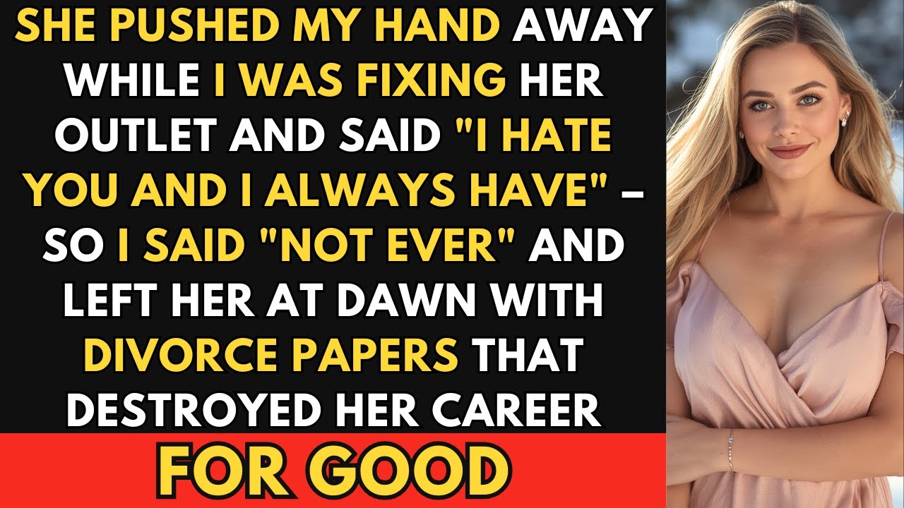 When My Wife Finally Said 