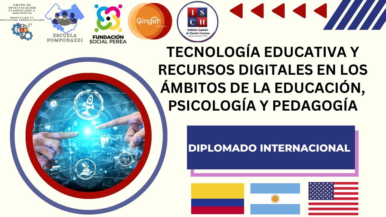 Tecnología Educativa y Recursos Digitales en los ámbitos de la Educación, psicología y Pedagogía