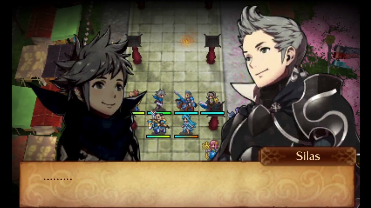 Fire Emblem Fates - Kana & Silas conversation - Hoshidan Festival of Bonds DLC