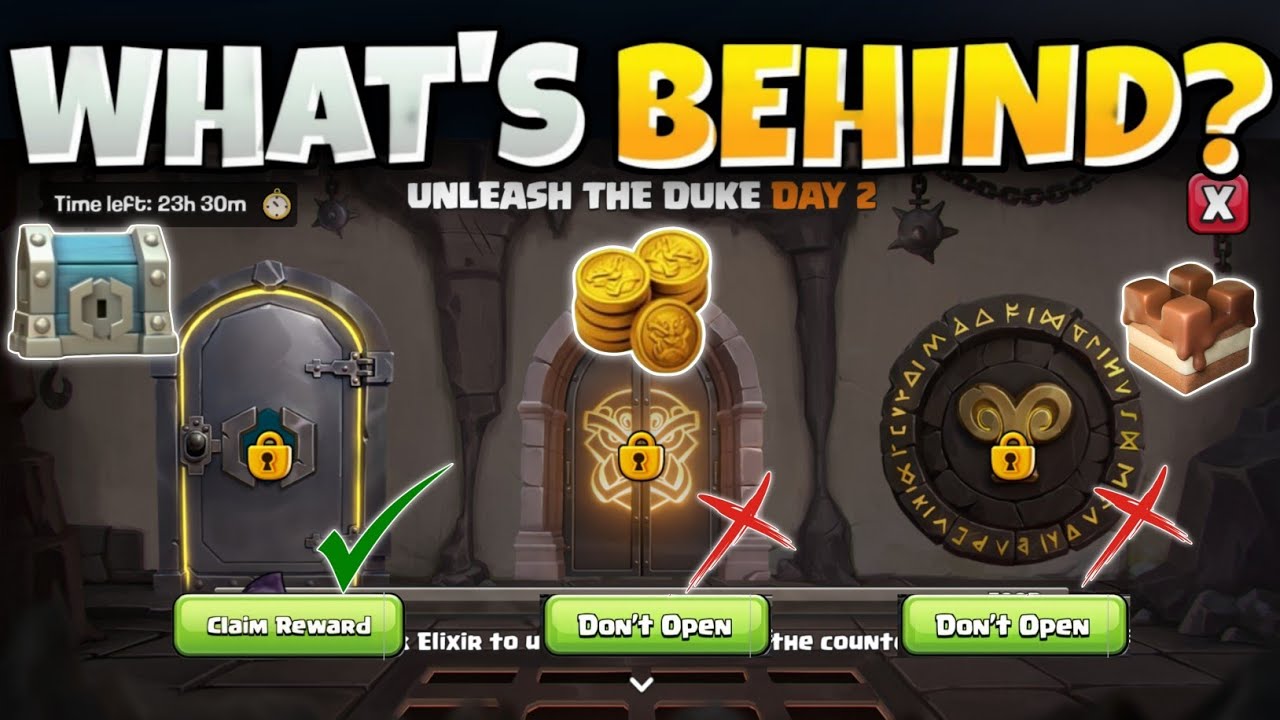 WHICH DOOR TO OPEN ON UNLEASH THE DUKE DAY 2 ✅ UNLEASH THE DUKE DAY 2 