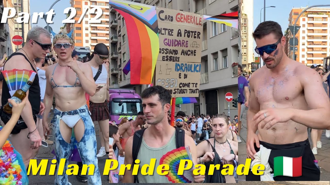 MILAN PRIDE PARADE 2026 ITALY 🌈 Massive Opening & Floats! (Part 2)