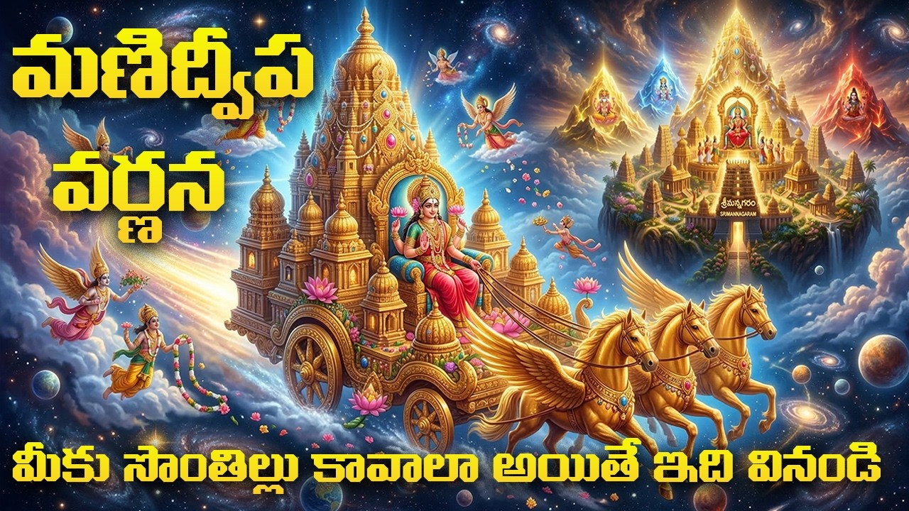 ఇది వింటే సొంత ఇంటి కల నెరవేరుతుంది, మణిద్వీప వర్ణన అద్భుతలోకానికి స్వాగతం II Lalithopakyanam 