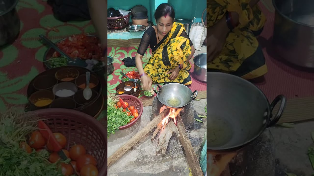 Chulhe ka khana Live #villagelife #cooking