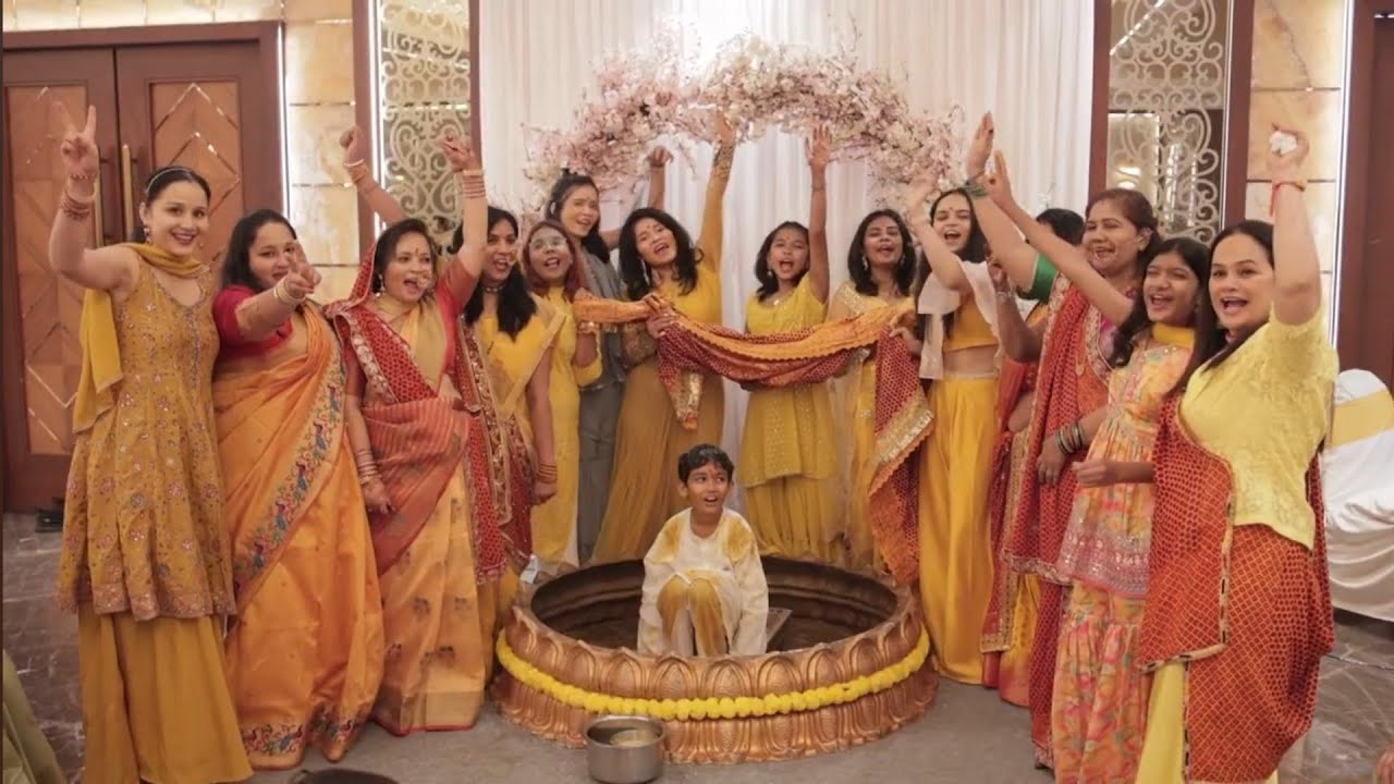 Viaans Haldi Sangeet & Janoi |Cinematic  Thread Ceremony.