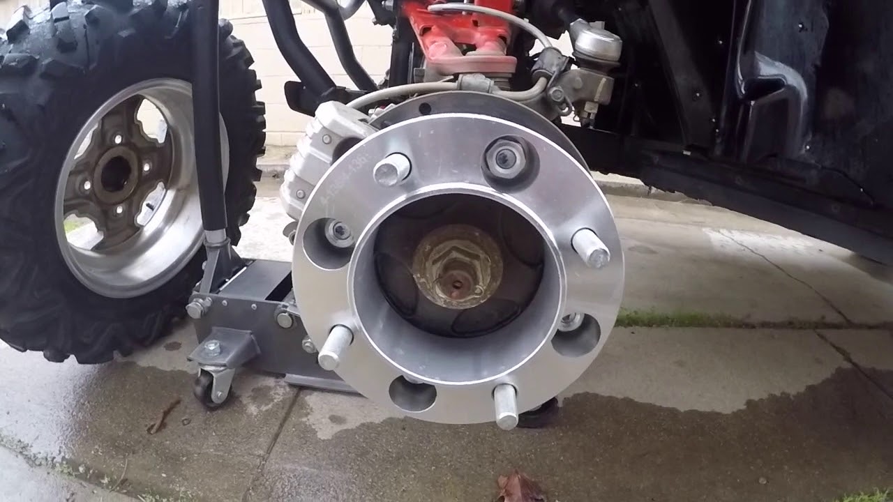 Teryx 4 super atv wheel spacer install