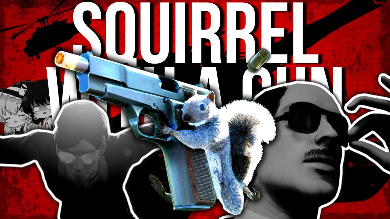 【Squirrel with a Gun】リスが舐め腐った人間達を銃で撃ちまくる狂ったゲーム【ゆっくり実況】