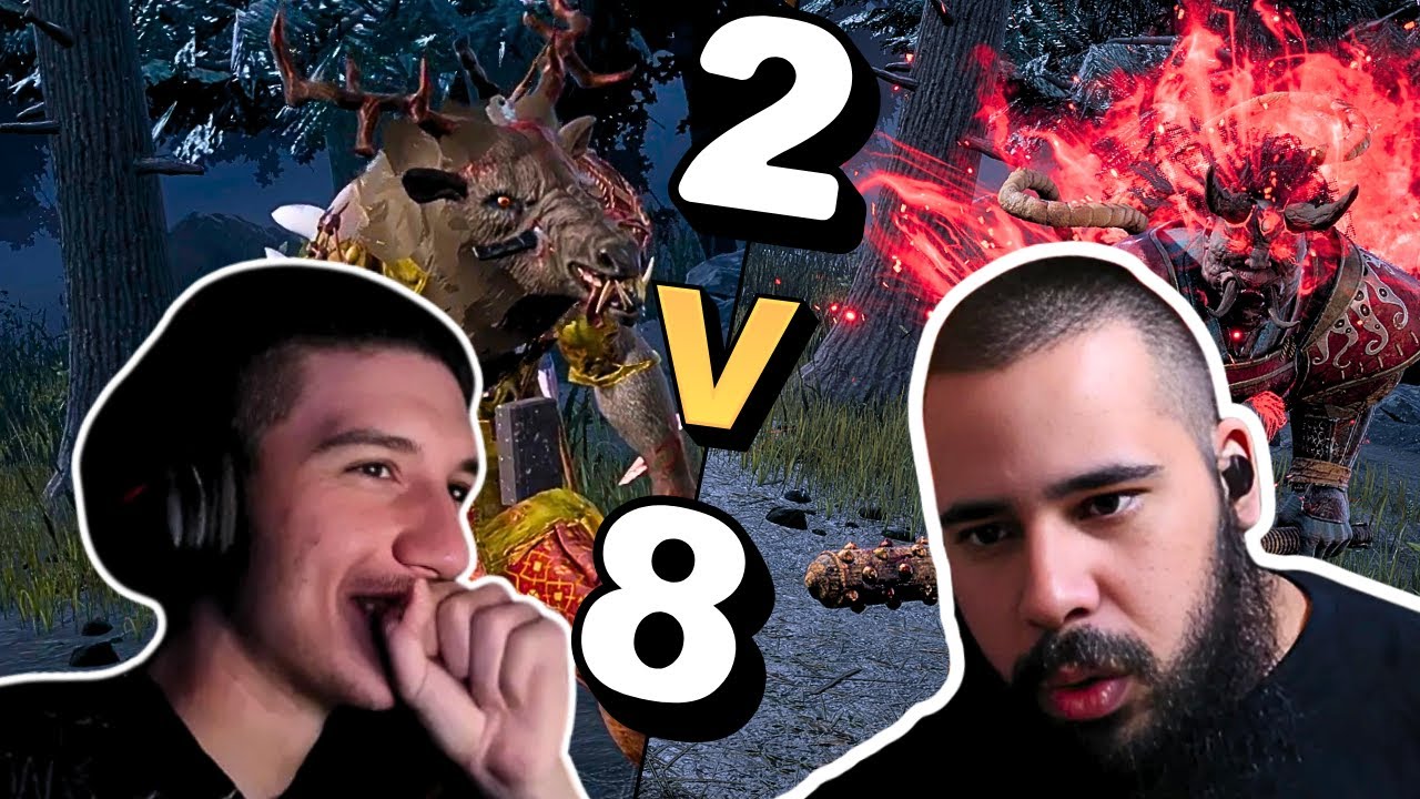 CALURA9 & DARKMOONKNIT PRATICANDO MATANÇAS NO 2V8 - DEAD BY DAYLIGHT