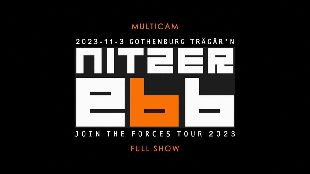 Nitzer Ebb *multicam* live at FutureRetro, Gothenburg 3 Nov 2023 - full show