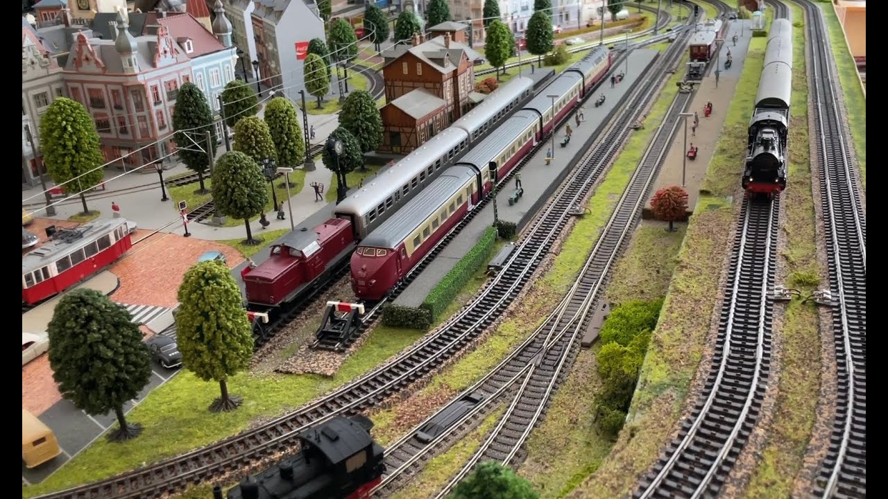 M&auml;rklin HO, PRACHTIGE Modelbaan, DB rond 1968