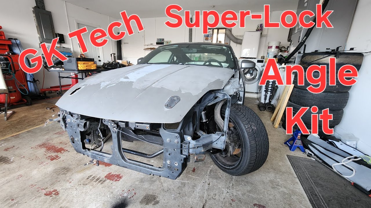 Installing GK Tech's Super-Lock Angle Kit On My 350Z!!!