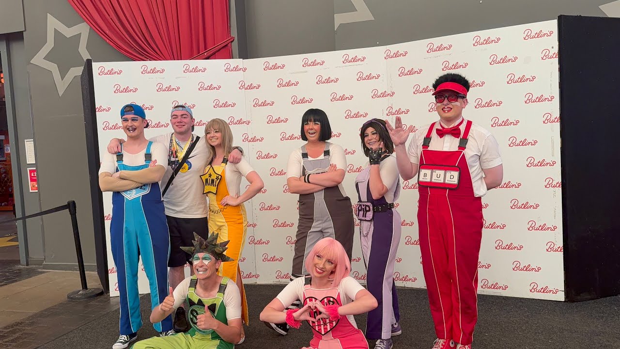 Skyline Gang Before, Photoshoot and After the show Butlin’s Bognor Regis 14/08/2025