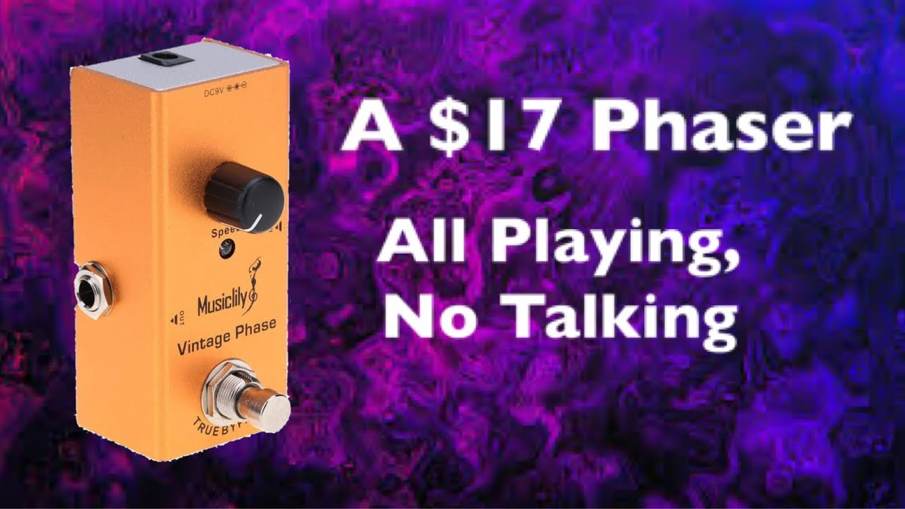 Musiclily Vintage Phase Demo (NO TALKING)