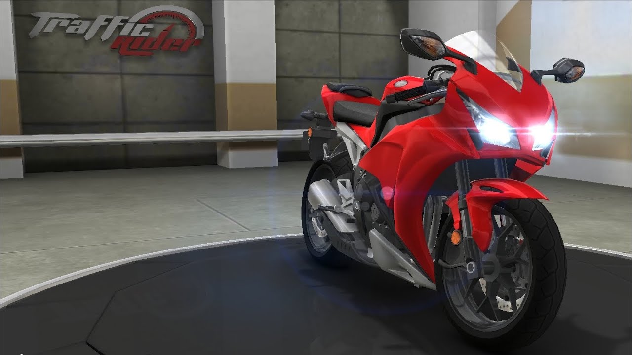 Traffic Rider game CBN 1000R baik top speed 259
