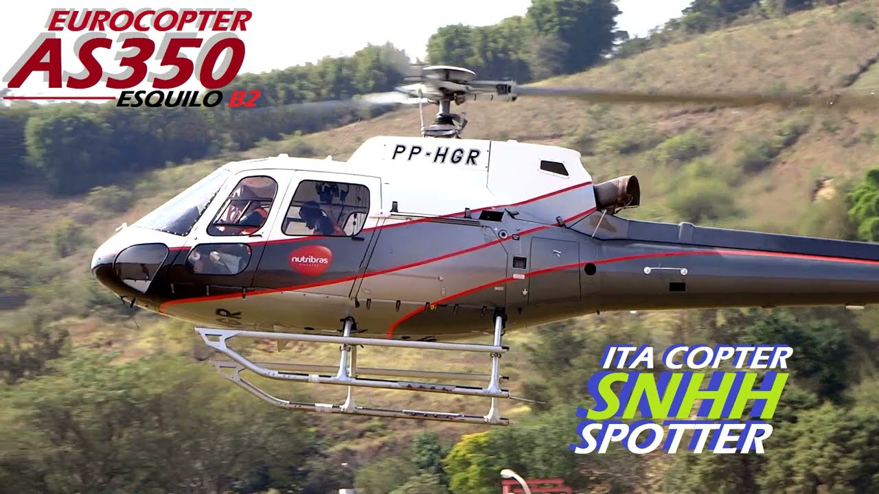Eurocopter AS350 B2 Esquilo/Ecureuil (PP-HGR) - Helicopter Video