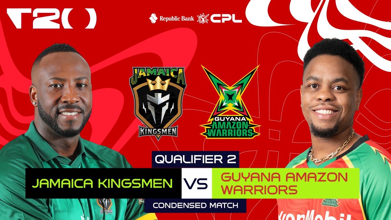 Condensed Match | QUALIFIER 2 | Guyana Amazon Warriors vs Jamaica Kingsmen | CPL 2026