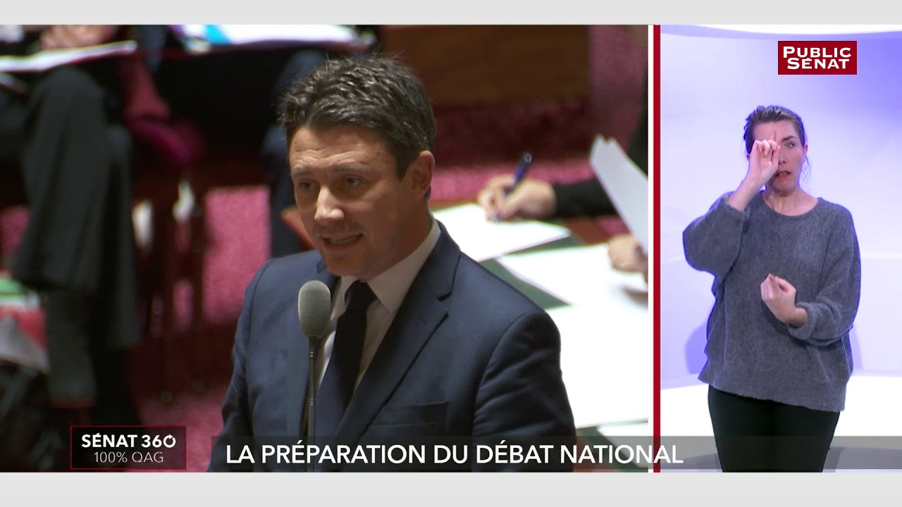 Echange tendu entre Gérard Larcher et le ministre Benjamin Griveaux lors des questions d’actualit