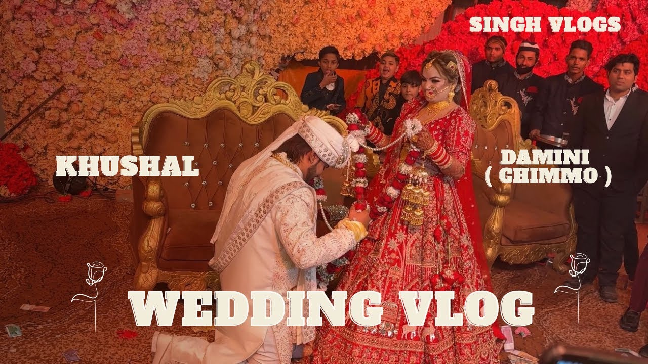 Barat Aayi bhot Late 😳 || Damini & Khushal Chiyadi Wedding Vlog 💒 ||