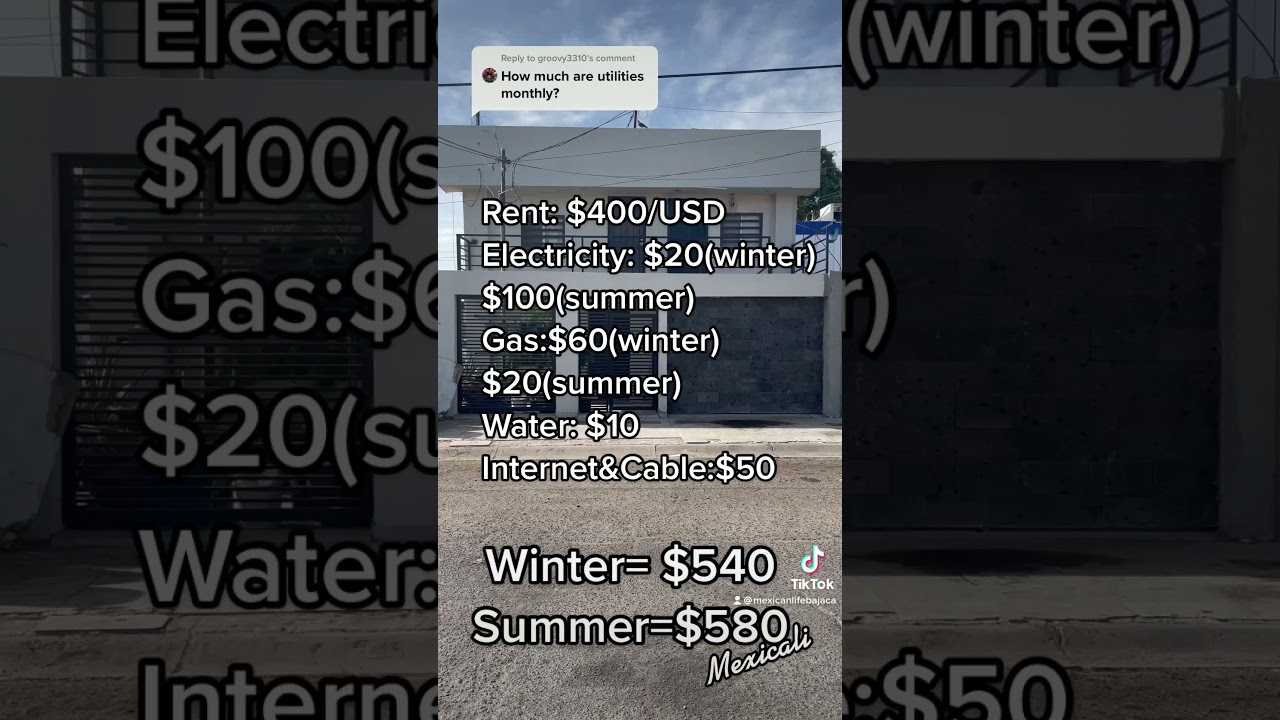 How much does it cost to live in Mexico. Housing cost
