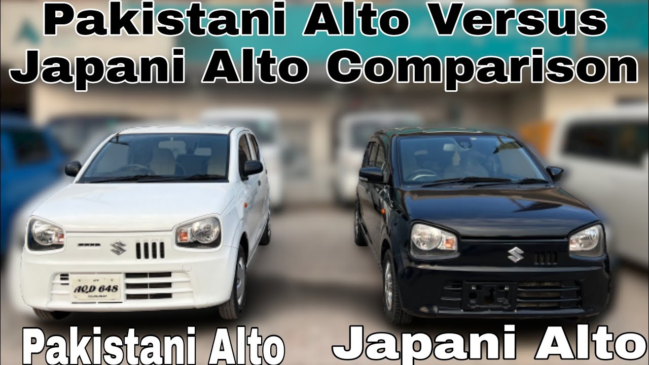 Pakistani Suzuki Alto Versus Japanese Suzuki Alto | Detail Review | Features Price