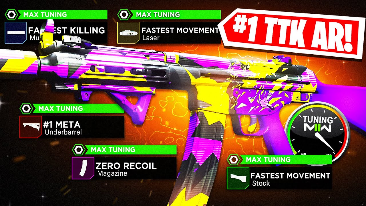 *SECRET* GOD AR BUILD 🤫 BEST LACHMANN 556 CLASS SETUP in MW2! (Best Lachmann 556 Tunes Loadout)