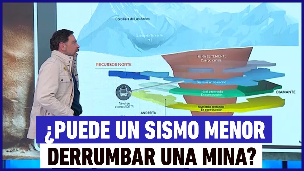 ¿Puede un sismo generar un derrumbe al interior de una mina?